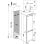 Frigorífico Whirlpool Combi Integrado 177,5cm 254L E Branco Zona Fresca