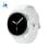 Samsung Galaxy Watch 8 Bluetooth GPS NFC 44mm Super AMOLED Prata Correa Branca M Resistência 5ATM+IP68
