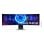 Samsung Odyssey G9 S49DG954SU 49" Dual QHD 240Hz OLED Curvo Gaming Hub FreeSync Smart TV Ajustable Plata