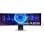 Samsung Odyssey G9 S49DG954SU 49" Dual QHD 240Hz OLED Curvo Gaming Hub FreeSync Smart TV Ajustable Plata