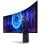 Samsung Odyssey G9 S49DG954SU 49" Dual QHD 240Hz OLED Curvo Gaming Hub FreeSync Smart TV Ajustable Plata