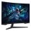 Monitor Samsung LS32CG552EU 32" Quad HD 2560x1440 165Hz VA LED FreeSync Curved 1000R Schwarz