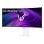 LG 39GX90SA-W 39" WQHD 240Hz OLED Curvo G-SYNC FreeSync Gaming Blanco Smart USB-C