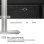 Monitor HP Serie 5 23,8" FullHD 100Hz IPS Höhenverstellbar Silber