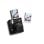 Sofortbildkamera Fujifilm Instax Mini 99 Schwarz LCD Anzeige 62x46mm