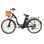 Bicicleta eléctrica DYU C6 350W 12,5Ah 26" Suspensión Almacenamiento Frenos Disco