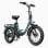 Bicicleta eléctrica DYU C9 250W 48V 15.6Ah Plegable Hidráulica 20" 100km Autonomía