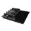Híbrida Bolero Squad GI 3500 Hybrid FullFlex Inducción 3500W Gas Wok 3,4kW 9 velocidades Cristal Negro