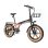 Bicicleta eléctrica YOUIN Dallas BK1650 Fat plegable 250W 60km aluminio suspensión 20"