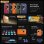 Smartphone FOSSIBOT F112 Pro 5G 6.88" 8GB 256GB 7150mAh NFC Dual SIM Android 14 Naranja