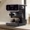 Cafetera Espresso Orbegozo EX 5300 1L 20 bares con vaporizador y panel táctil