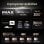 Projecteur Hisense C2 Ultra Madrid 4K 3000 Lumens 300" Laser DLP Smart TV Portable