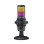 Micrófono PREYON Osprey Scream USB cardioide/omnidireccional con iluminación RGB y shock mount