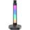 Soporte para auriculares gaming con RGB, cargador inalámbrico, hub USB (2x USB-A, 2x USB-C), aluminio
