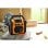 Radio de chantier FM avec Bluetooth, 30W, écran LED, IPX54, portable, 230V/6 piles LR14