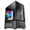 Mars Gaming MC-SE2 Caixa Micro-ATX com Vidro Temperado, Ventoinha FRGB 120mm e Câmara Dupla Preta