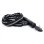 Candado cadena de alta seguridad con cable flexible de acero trenzado y doble llave para bicicletas, patinetes y ebikes