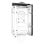 Carcasa Sumergible para Insta360 Ace Pro 2, Vidrio Alta Calidad, Resistencia 60m, Negro/Transparente