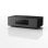 Schwarze Minikette mit 40 W, Bluetooth 4.2, DAB/FM, MP3-Wiedergabe, CD-Player