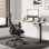 Silla ergonómica SENSE7 REVO con respaldo de malla, reposabrazos abatibles y base robusta