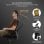 Silla ergonómica SENSE7 REVO con respaldo de malla, reposabrazos abatibles y base robusta