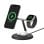 Belkin Boostchrg Qi2 15W Mag 3in1 kabelloses Ladegerät Schwarz für iPhone & Apple Watch & AirPods