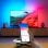 Tira LED WiZ 3.4m Multi Color, Wifi, Bluetooth, Regulable, IP20, Plástico Negro, Incluye Adaptador AC