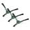iRobot Roomba 105 Combo Robot Aspirador y Friegasuelos 7000Pa Negro + Pack 3 Cepillos