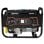 ITCPower Gerador de gasolina 4 tempos OHV, chassis de aço, voltímetro, arranque fácil, depósito grande