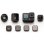 Lente Negro Compatible con GoPro HERO13 AKTLM-001 Ultra Resistente Alta Precisión