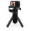 Mango de plástico Negro compatible con GoPro HERO12/HERO11/HERO10/HERO9 con tornillos y cable USB