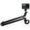 Pértiga de fibra de carbono GoPro AEXTM-011 para bicicleta, casco y moto, 360°, negra