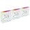 Mars Gaming MF-LINKFINITYKIT2R Pack 3x Ventoinhas Suplementares Reversed 120mm 1800RPM RGB com Conexão Magnética