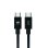 Cable USB Tipo-C a Tipo-C 1.2m, 60W Carga Rápida, 480Mbps, Diseño Plano, Flexible y Resistente