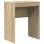 Conjunto escritorio y estantería Hedwig MDF 6 compartimentos 2 cajones 76x60x40 cm