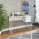 Escritorio Libra MDF con 2 cajones, patas en U, diseño moderno y resistente, fabricado en España