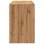 Escritorio Piña madera de ingeniería 2 cajones, compacto, resistente, minimalista, fácil montaje