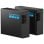 Batteries GoPro AEBAT-201, 2 pièces, 1900 mAh, Noir, Bleu