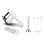 Batteur Moulinex Prep'Mix 500W Blanc avec 5 Vitesses et Turbo