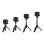 GoPro Shorty Negro, Soporte Compacto Plegable para HERO7/HERO6/HERO5/HERO (2018)/Session, 64g, 2,27cm