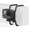 Sistema di montaggio nero in plastica compatibile con HERO GoPro AGRTM-002