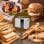 Grille-pain ProfiCook PC-TA 1250 en acier inoxydable, 2 tranches, 750 W, Touch Control