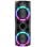 Denver BPS-459 Altifalante Fiesta Bluetooth com 2 Woofers 8", Iluminação LED e Potência Extra