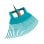 Gardena Gartengabel Turquoise Stahl 770 mm 16 Zähne Haltbar Stabil