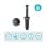 Aspersor MD80 Pop-up Sprinkler 3,5-5 m Reichweite 80 m² Schwarz