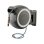 Portamangueras automático de pared 35m Gardena RollUp XL, giro 180°, AquaStop, gris/negro