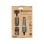 Conjunto accesorios riego Gardena EcoLine 4 piezas, 90% reciclado, acople rápido, 3/4" Negro