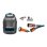 GARDENA Liano Xtreme Textilschlauch 10m 13mm PVC Anschluss Set Schwarz 35 bar