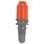 Aspersor Micro de Faixa Gardena Cinza e Laranja 0,6m x 5,5m Ajustável