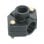 Connessione sicura per irrigazione con attacco tubo 32 mm e vite metallica 20/27 mm